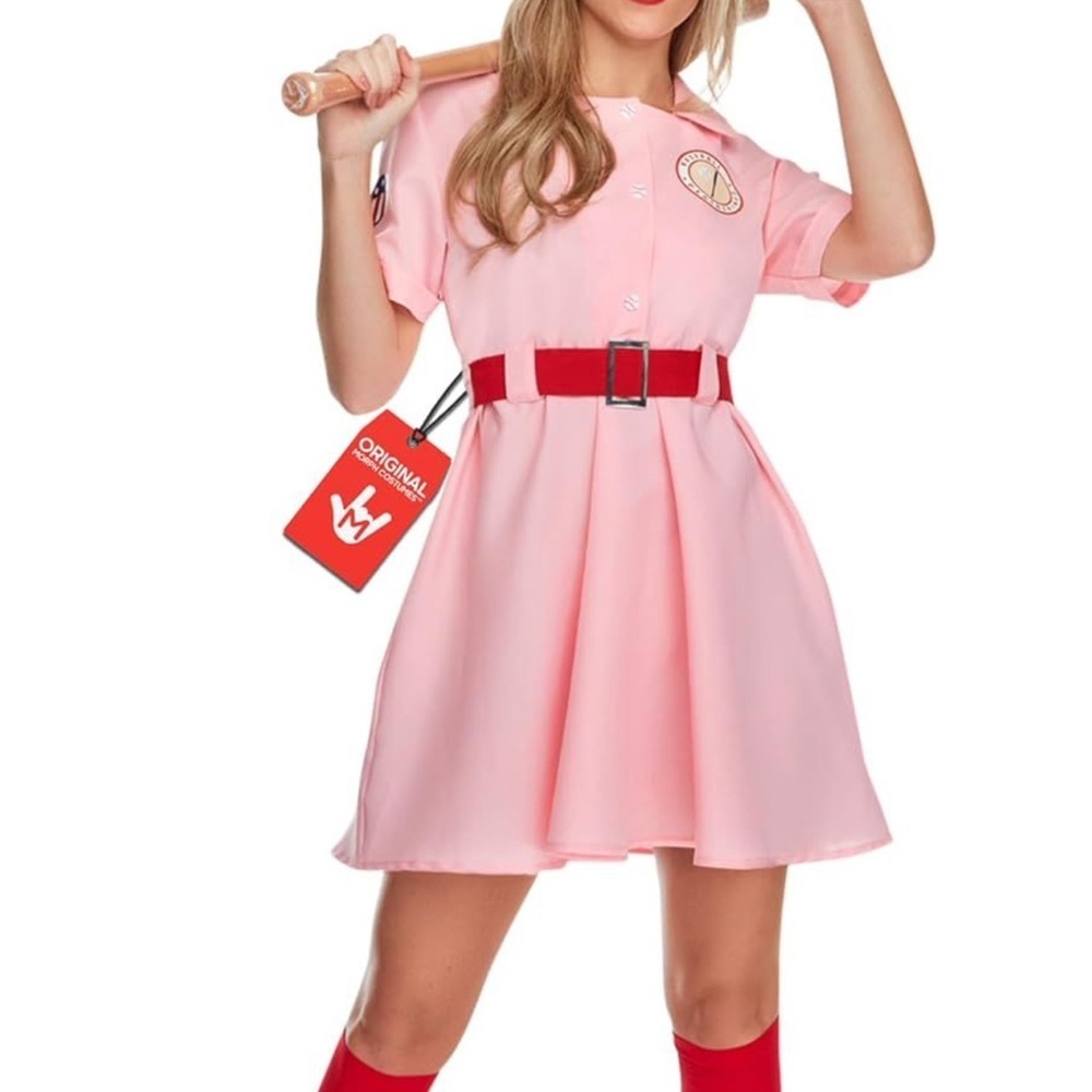 Pink Baseball Costume
